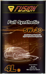 Синтетическое моторное масло FUSION Full Synthetic 5W-30 SL/CF Metal 4л
