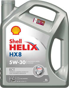 Синтетическое моторное масло SHELL HELIX HX8 ECT 5W30 5L