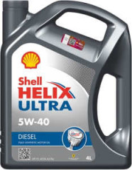 Синтетическое моторное масло SHELL HELIX U.D 5W40 4L