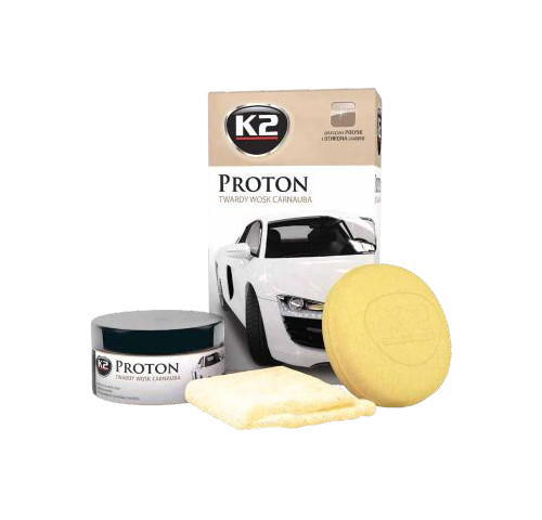 Захисний віск для кузова K2 Proton з губкою та серветкою 200 г 