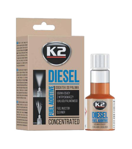 Очиститель форсунок для дизельных двигателей K2 Diesel 50 мл