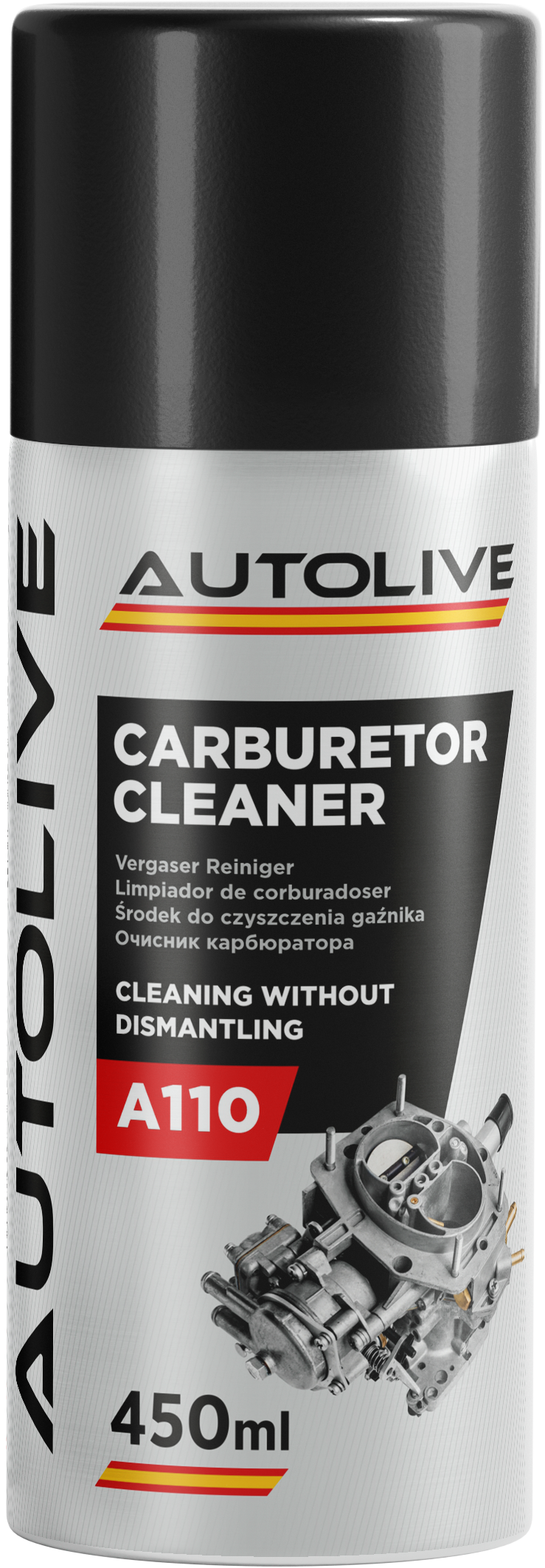 SUNNY　カートリッジC Очисник карбюратора AUTOLIVE A110 Carburetor Cleaner 450мл купити