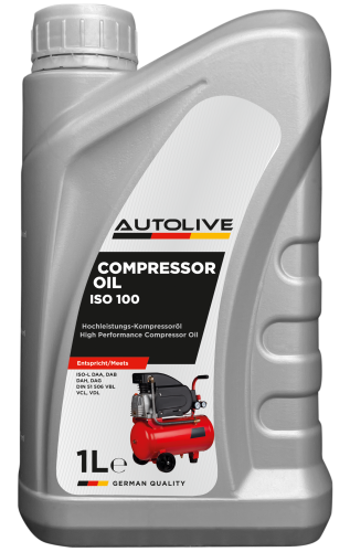 Компрессорное масло AUTOLIVE ISO-100 1л