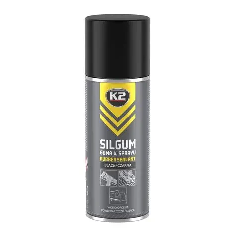 Герметизирующее резиновое покрытие (черное) K2 SILGUM 400 мл