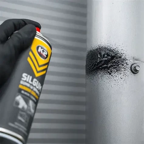 Герметизирующее резиновое покрытие (черное) K2 SILGUM 400 мл