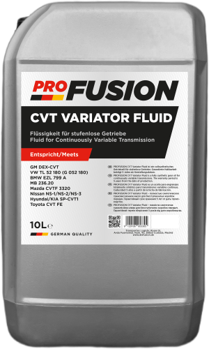 Трансмісійна олива PROFUSION CVT Variator Fluid 10л