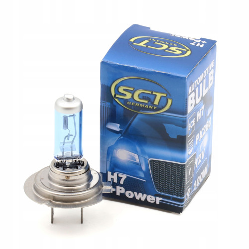 Лампочка для авто SCT H7 12V100W PX26D Super White