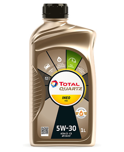 Синтетическое моторное масло Total Quartz INEO MDC 5W-30 ACEA C3/C2 1 л