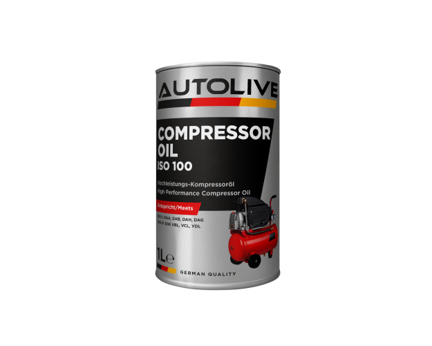 Компрессорное масло AUTOLIVE ISO-100 Metal 1л