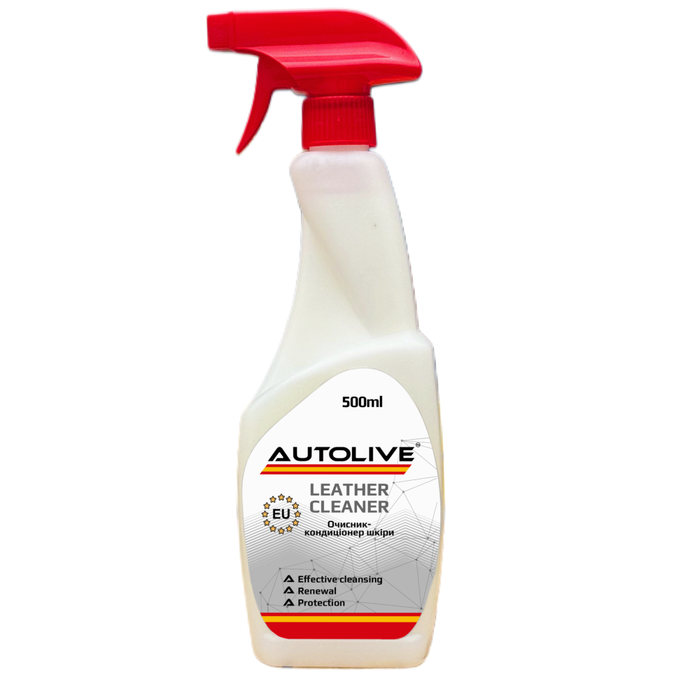 Очиститель-кондиционер кожи AUTOLIVE Leather Cleaner 500мл 4шт