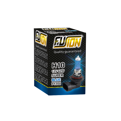 Лампочка для авто FUSION H10 12V 42W Super Blue PY20d